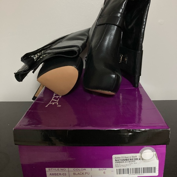 NWB Nature Breeze Platform Stiletto Kneehigh Boots - Picture 3 of 8